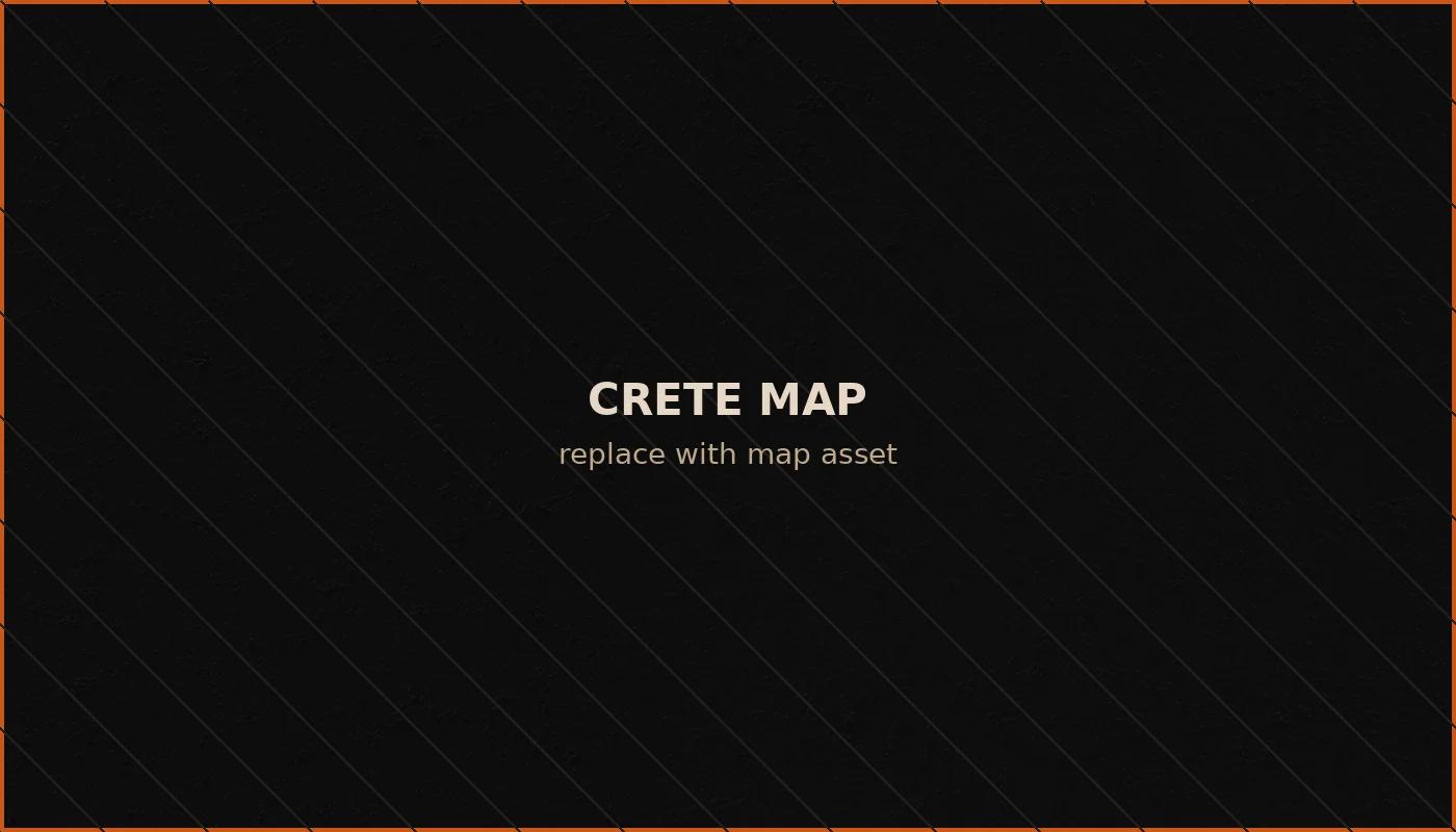 Crete map placeholder
